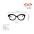 Armação para óculos de Grau Gustavo Eyewear G70 2. Cor: Preto. Haste animal print. - Imagem 4