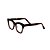 Armação para óculos de Grau Gustavo Eyewear G69 11. Cor: Marrom translúcido e fumê. Haste marrom. - Imagem 4