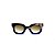 Óculos de Sol Gustavo Eyewear G31 8. Cor: Preto, fumê e azul translúcido. Haste fumê. Lentes marrom. - Imagem 1