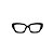 Armação para óculos de Grau Gustavo Eyewear G51 7. Cor: Preto. Haste animal print. - Imagem 1