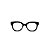Armação para óculos de Grau Gustavo Eyewear G56 7. Cor: Preto. Haste preta. - Imagem 1