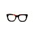 Armação para óculos de Grau Gustavo Eyewear G57 18. Cor: Animal print e preto. Haste animal print. - Imagem 1