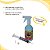 Kit Inseticida Univer-7  Mata Baratas Francesinhas 500ml + Gel Blatum 30g - Imagem 2