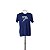 CAMISETA TREINO ACADEMIA CONTORNO DO CORPO  AZUL - USADO - Imagem 1