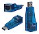 Adaptador Placa de Rede USB RJ45 10/100Mbps - Imagem 2