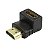 Adaptador HDMI 90 graus tipo L - Imagem 1