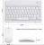Kit Mini Teclado Recarregável e Mouse à Pilha Bluetooth XC-CB-06 - Imagem 3