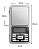 Mini Balança Digital De Bolso E Alta Precisão 0,1g Até 500g - Imagem 3