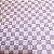 Tecido Xadrez 100% Algodão para Bordar Roxo 1,40mt de Largura - Imagem 1