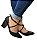 Scarpin Cruzado Preto LISO Salto Alto - Imagem 5