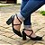 Scarpin Cruzado Preto LISO Salto Alto - Imagem 8