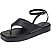 Chinelo Flatform Preto de Abotoar - Imagem 3