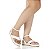 Chinelo Flatform de Abotoar Off White - Imagem 2