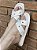 Chinelo Flat Cruzado Ilhós Off White - Imagem 4