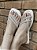 Chinelo Flat Arco Strass Off White - Imagem 2