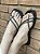 Chinelo Flat Arco Strass Preto - Imagem 3