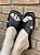 Chinelo Cruzado Preto Liso - Imagem 1