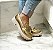 Mocassim Tratorado Dourado Pingente Strass - Imagem 1