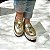 Mocassim Tratorado Dourado Pingente Strass - Imagem 2