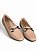 Mocassim Fivela Quadrada Nude - Imagem 3