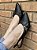 Sapatilha  SLINGBACK  Fivela Dupla Preta - Imagem 3