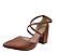 Scarpin Cruzado Caramelo LISO Salto Alto - Imagem 2