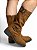 Bota Boho Cano Médio Caramelo - Imagem 2