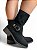 Bota Boho Cano Curto Preta - Imagem 1