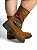 Bota Boho Cano Curto Caramelo - Imagem 1