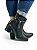 Bota Salto Bloco Strass Preta - Imagem 1