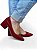 Scarpin Vermelho Verniz Molhado - Imagem 1