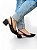 Scarpin Slingback Preto Liso - Imagem 5