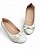 Sapatilha Redonda Lacinho Off White - Imagem 4
