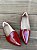 Slipper Bico Fino Vermelho Verniz Molhado - Imagem 4