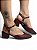 Scarpin Spike Marsala - Imagem 1