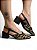 Scarpin Slingback Tina Salto Bloco Onça - Imagem 2