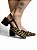 Scarpin Slingback Tina Salto Bloco Onça - Imagem 1