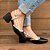 Scarpin Slingback Tina Preto/Nude - Imagem 2