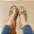 Chinelo Rasteira H Holanda Dourado - Imagem 4