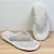 Chinelo Flat Strass Off-White - Imagem 3