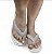 Chinelo Flat Strass Off-White - Imagem 2
