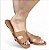Chinelo H Liso caramelo - Imagem 1