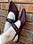 Sapatilha Bico Fino Slingback Fivela Marsala - Imagem 3
