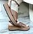 Sandália FLAT Elegance Caramelo - Imagem 2