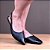 Sapatilha SLINGBACK Ponteira Verniz PRETA - Imagem 2