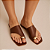 Chinelo Rasteira Brisa Café - Imagem 2
