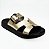 Birken Style Dourada sola Preta - Imagem 1