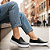 Tênis Slip On Liso Preto - Imagem 2