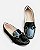 Mocassim Comfort VERNIZ Fivela Preto - Imagem 2