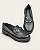 Mocassim Tratorado Fivela Fina Preto - Imagem 3